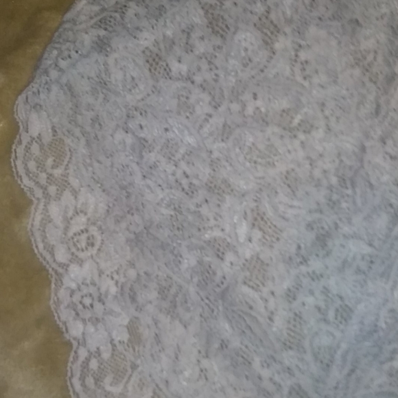 ***SOLD*** Shein GREY FLORAL LACE TEDDY - Picture 4 of 4